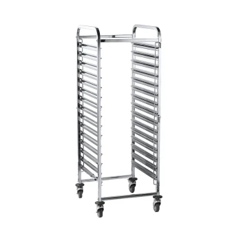Jiwins Stainless Steel 16 Tier European Sheet Pan Trolley for 40 x 60 Pans (Fits 32 Pcs)
