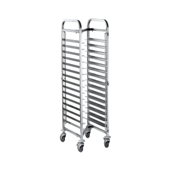 Jiwins Stainless Steel 15 Tiers 2/1 GN Pan Nesting Trolley
