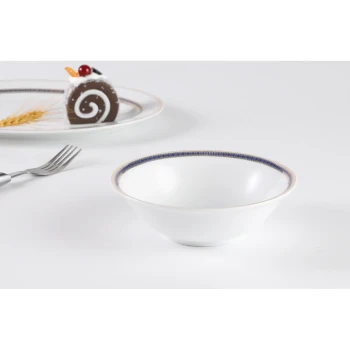 Decopor 6" Salad Bowl Midnight Gold Design