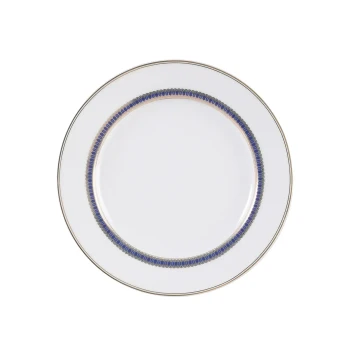 Decopor 6" Side Plate Midnight Gold Design