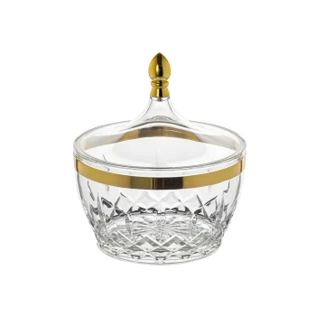 Acrylic 1200 ml Storage Jar 17 x 17.5 cm