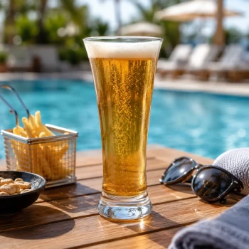 Vague PC Beer Glass 360 ml (12 oz)