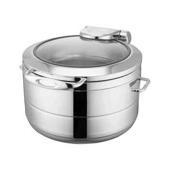 Sunnex Stainless Steel Soup Station Sicily Range Chafer Without Base 10 Liter