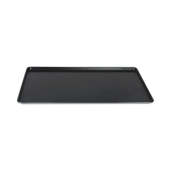 Vague Black Aluminium Plated Non Stick Baking Tray 0.6 mm Thichkness