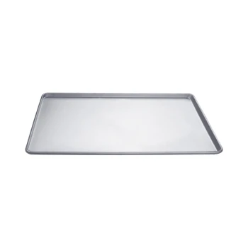 Vague Aluminium Plated Baking Tray 0.6 mm Thichkness Plain Surface
