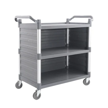 Vague PP 3 Tier Utility Cart with Panel