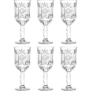 City Glass 6 Piece California Glass Stemware 140 ml Set
