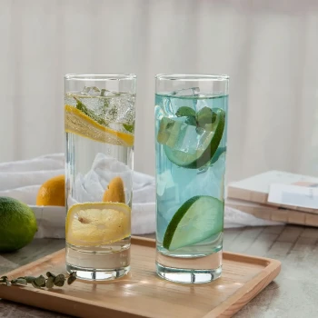 Deli Glass 6 Pieces Glass Highball Tumbler 310 ml Set