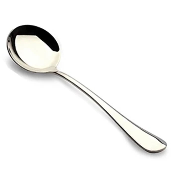 Linayu Stainless Steel Plain Soup Spoon