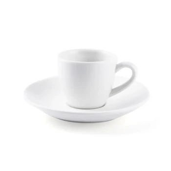 B2B Ivory Espresso Cup & Saucer - 80 ml