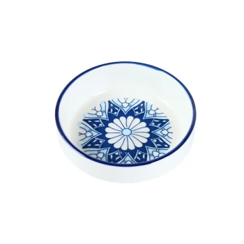 Che Brucia Mosaic Design Deep Plate 8.5"