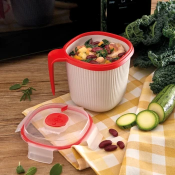 Snips Microwave Warmer Mug for Milk, Tea, & Soup 700 ml