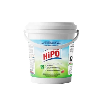 HiPO Cleaner and Disinfectant Multipurpose Surface 300 Wet Wipes