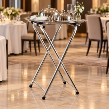 Vague Stainless Steel Tray Rack 52 cm x 41 cm x 80 cm