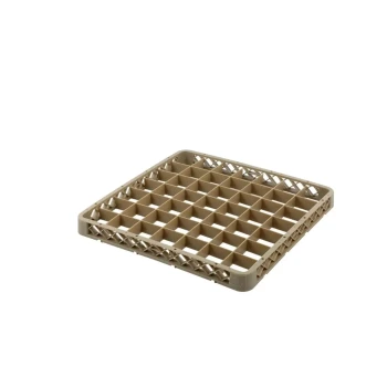Jiwins Plastic Externder Rack 49 Compartment Beige