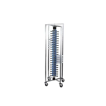 Jiwins Iron 84 Plates Mobile Rack 191 cm