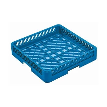 Jiwins Plastic Open Empty Cutlery Rack Blue