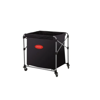 Jiwins Collapsible Laundry Cart with Caster Wheels