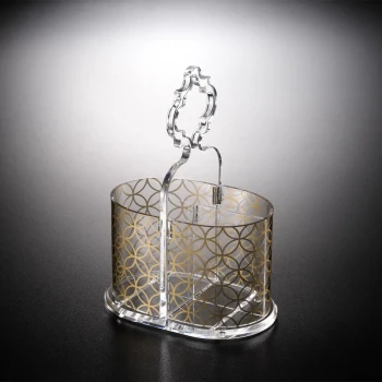 Vague Acrylic Cutlery Holder