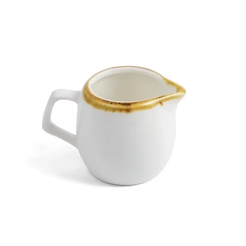 Porceletta Ivory Mocha Creamer
