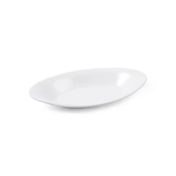 Vague Melamine Salad Oval Platter