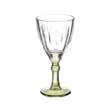 Vivalto 6 Piece Green Wine Glass 275 ml Set