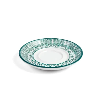 Che Brucia Arabesque Green Cup & Saucer 200 ml