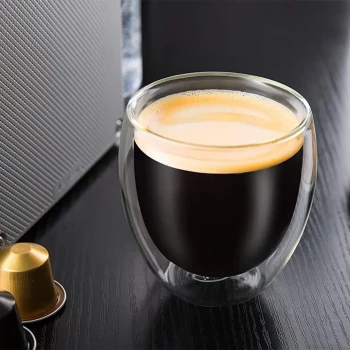 Blackstone Borosilicate Double Wall Glass Tumbler 100 ml 2 Piece Set