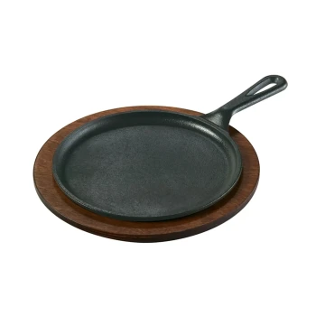 Lodge 8 Inch Round Walnut Wood Underliner