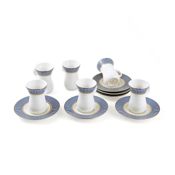 Porceletta Ivory Belly Tea Cup & saucer Set D07