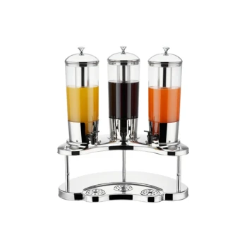Sunnex Stainless Steel Half Moon Bay Beverage Dispenser 3L