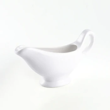 Porceletta Ivory Porcelain Sauce Boat
