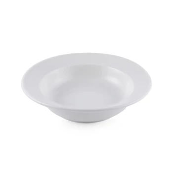 Porceletta Ivory Porcelain Rimmed Salad Bowl 5"