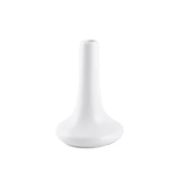 Porceletta Ivory Porcelain Persimmon Vase 14 cm