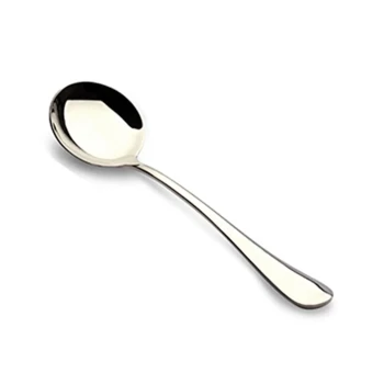 Vague Plano Stainless Steel Soup Spoon 6 Piece Set