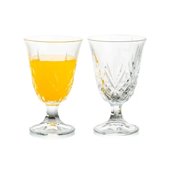 Vague 3 Piece Glass Goblet Set 235 ml