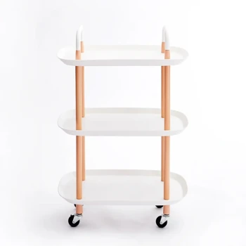 Vague 3-Tier Boat Plastic Rolling Cart