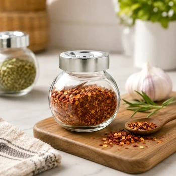 Metaltex Shake Line Multipurpose Glass Jar