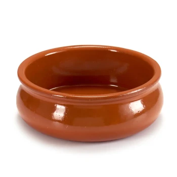 Arte Regal Brown Clay Belly Cooking Bowl