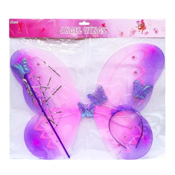 3pcs Butterfly Wings Set - Kid’s Costume Party