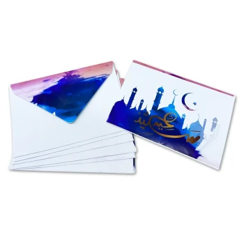 10pcs 10.2×7.3cm Ramadan/Eid Money Envelopes