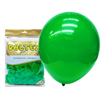 100pcs 12″ 2.8g Baltex Standard Green Latex Balloon