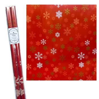 2 Rolls 70x100cm Christmas Gift Wrapping Paper Rolls