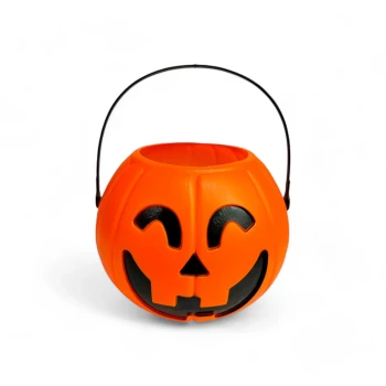 1pc 16cm Mini Trick or Treat Bucket - Halloween Candy Bucket