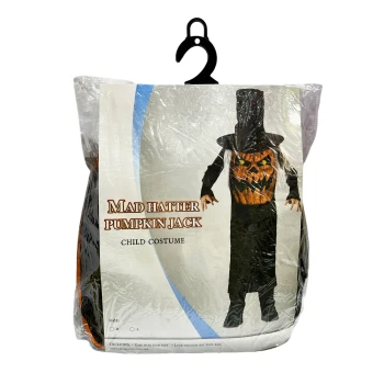 Kids Pumpkin Jack Mad Hatter Halloween Costume