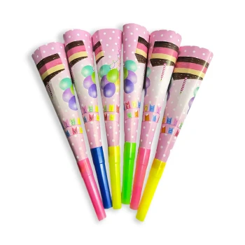 6-Pieces Happy Birthday Party Horns, Birthday Party Favors