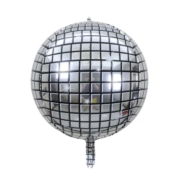 1pc 22″ Disco Ball Orb Foil Balloon, Party Decoration