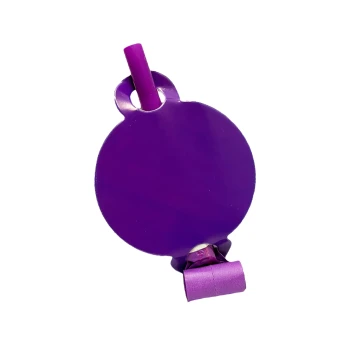 6-Pieces Purple Party Blowouts - Birthday Party Favors