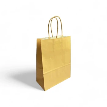 12-Pieces 22x15x8cm Blush Kraft Bags - Party Favors Bag & Gift Paper Bag