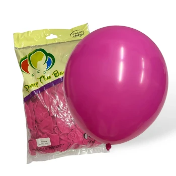100pcs 12″ 3.2g Party Time Standard Berry Latex Balloons